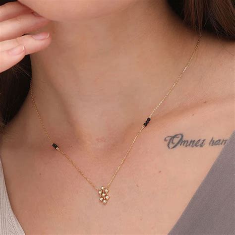 Buy Padma Diamond Mangalsutra | Gold Plated – PALMONAS