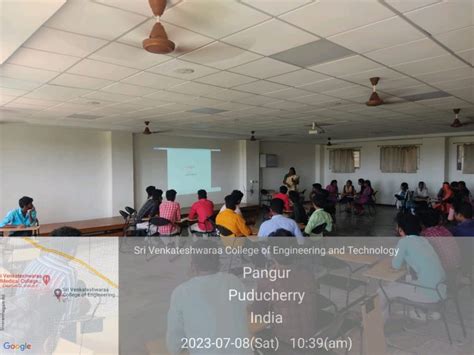 SVCET, Ariyur has organised Vaanga Tamizh Pesalam for I MBA Students on ...