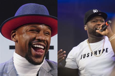 Lets Fight! 50 Cent Calls Out Floyd Mayweather to a Celebrity Boxing Match