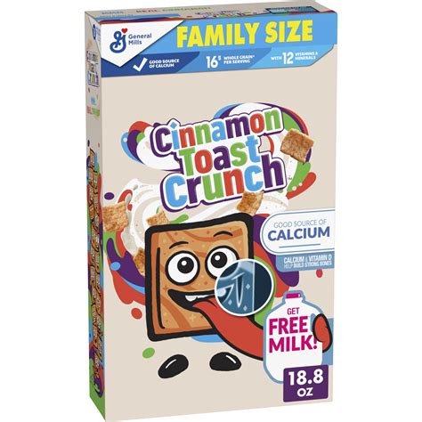 Buy Cinnamon Toast CrunchBreakfast Cereal, Cri Cinnamon Cereal, Family ...