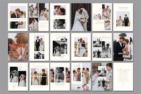 Digital Wedding Photo Album Template - BrandPacks