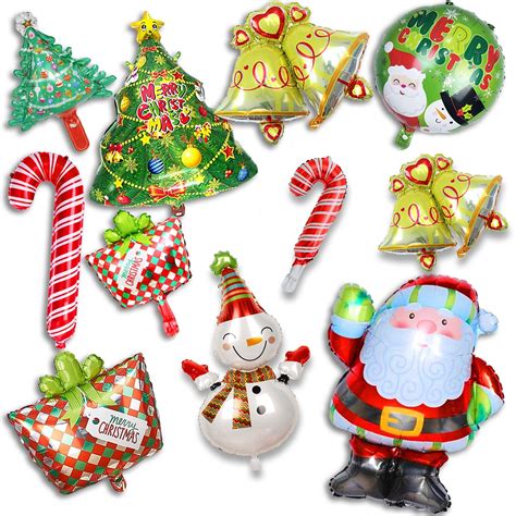 Party Propz Christmas Decorations Items - 11 Pcs, Christmas Foil ...
