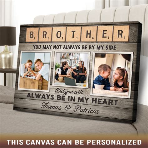 Gifts For Brother From Sister Personalized Gift For Brother Brother ...