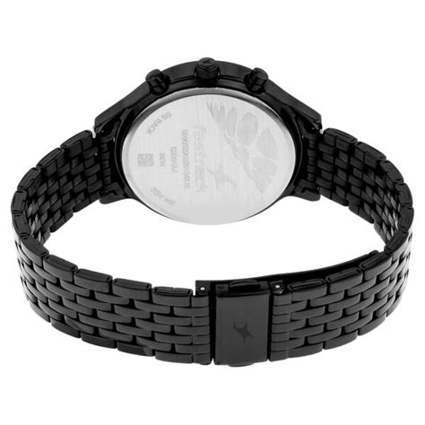 Buy Online Fastrack Ruffles Quartz Multifunction Purple Dial Stainless ...