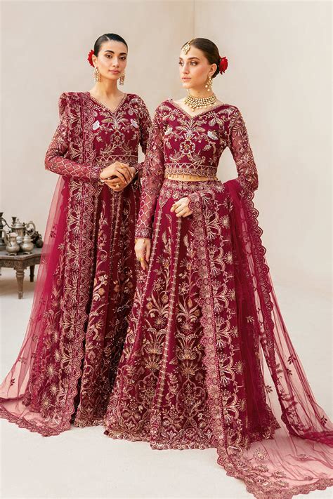 RAMSHA LUXURY WEDDING COLLECTION | HB-405 | UNSTITCHED – Saimascollection