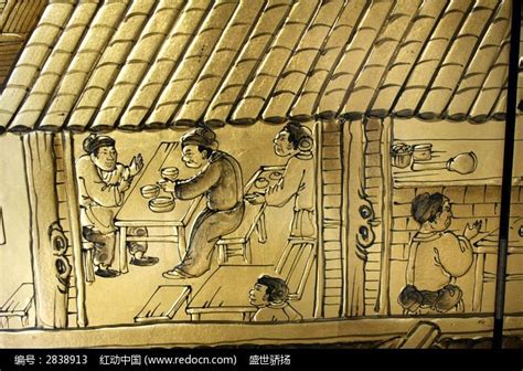 古代酒馆人物画高清图片下载_红动中国