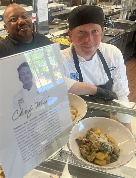Chef Takeover Chase Dining Hall UNC Chapel Hill | Christian Chiron, PCIII