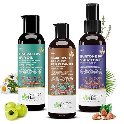 Buy Avimee Herbal Hair Fall Kit | For Hair Growth and Nourishment ...