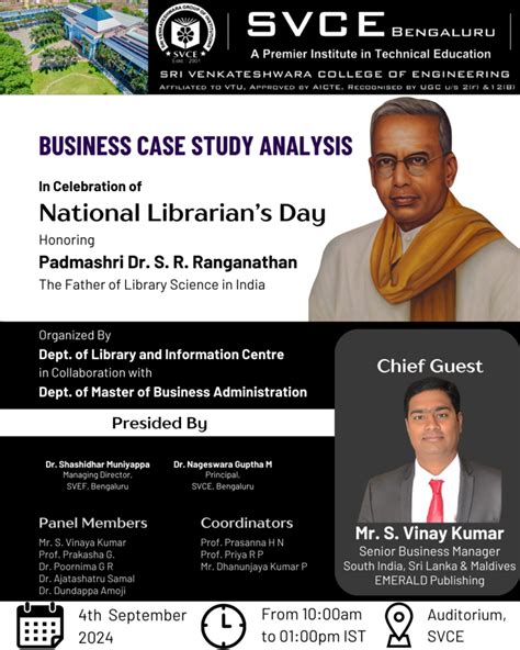 MBA Case Study Workshop – Sri Venkateshwara College of Engineering