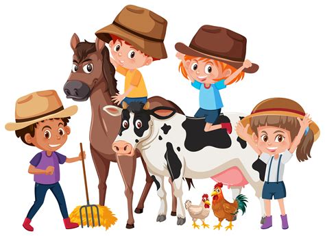 Farm Animals Clip Art For Kids