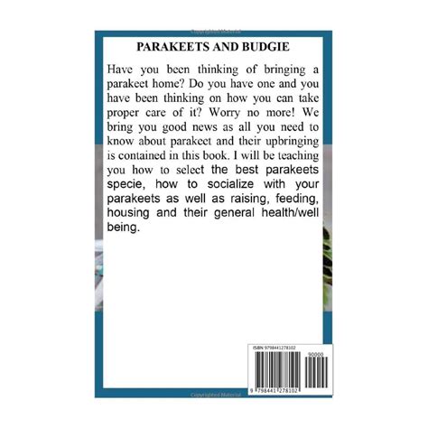 Buy PARAKEETS AND BUDGIES: AN AMAZING GUIDE FOR RAISING AND BONDING ...