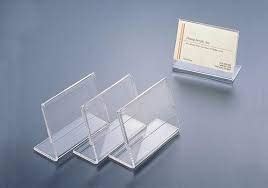 Atoz prime 20Pcs 9cmx6cm Acrylic Sign Display Label Price Name Card Tag ...