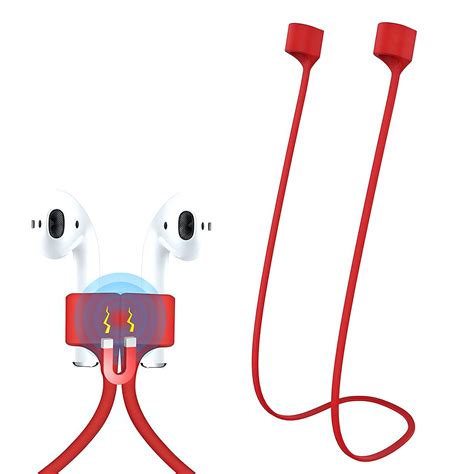 KACA Magnetic Anti-Lost Strap Silicone Rope Wire Cable Connector String ...