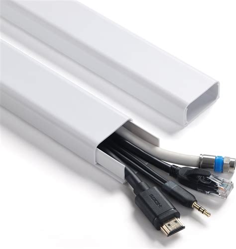 Amazon.com: Cord Covers for Wires on Wall 32in(2xL16in), Wire Covers ...