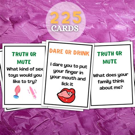 Printable Couples Drinking Game Cards,party Game,adult Game,date Night ...