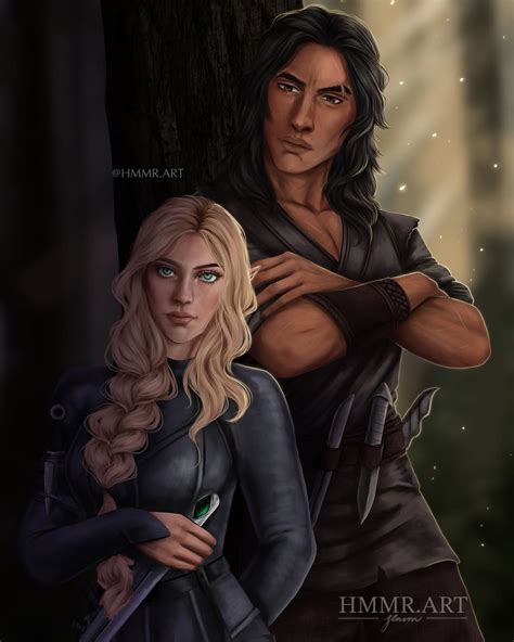 Aelin and Lorcan - Throne of Glass | Throne of glass fanart, Throne of ...