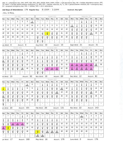 Unit 5 Calendar - Preschool Calendar Printable