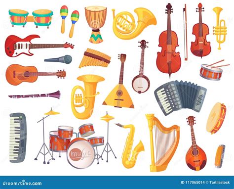 Musical Instrument Cartoon 的图像结果