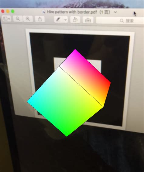 Python Scripts ARToolKit 的图像结果