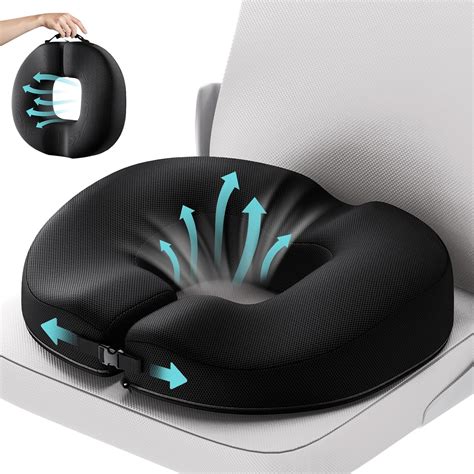 Amazon.com: Benazcap Donut Pillow Seat Cushion for Tailbone Pain Relief ...