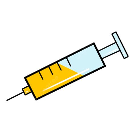 Syringe Yellow Clipart Hd PNG, Yellow Syringe Clip Art, Syringe ...