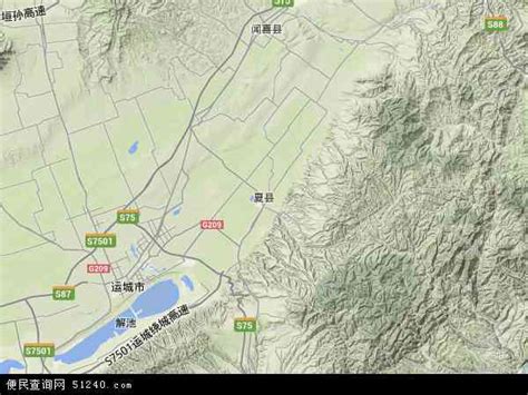 夏县地图 - 夏县卫星地图 - 夏县高清航拍地图