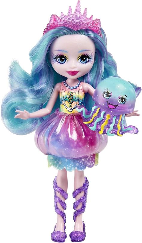 Buy Enchantimals Jelanie Jellyfish Doll (6-in) & Stingley Animal Friend ...