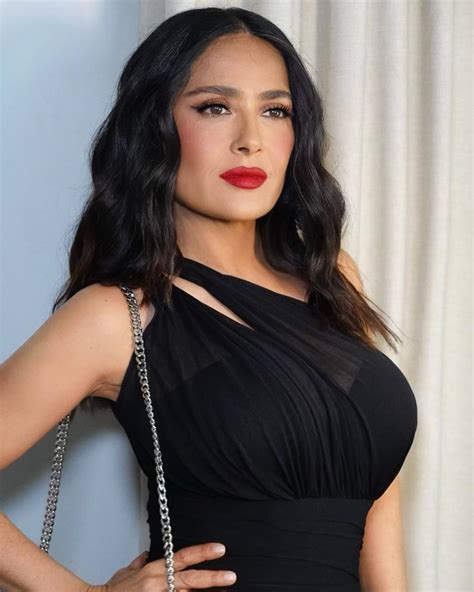 Salma Hayek Haare 2024 Salma Hayek's Skirt Suit Is An Elevated Take On
