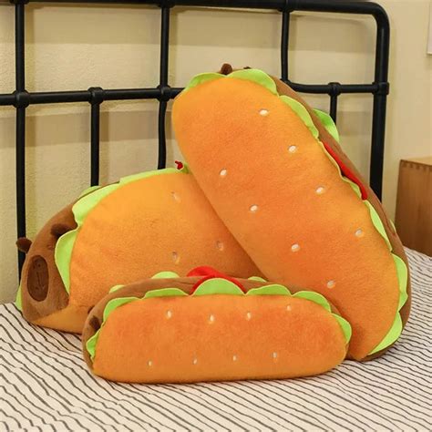 Capy Hot Dog Plush Pillow
