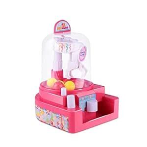 Toys for Children Mini Arcade Candy Grabber Machine Toy Ball Catcher ...