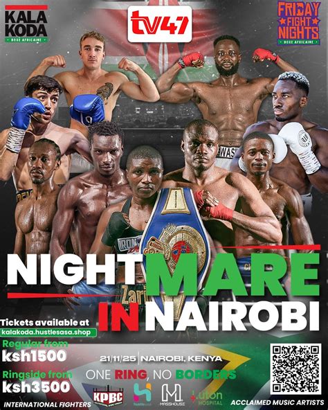 Nightmare In Nairobi, Masshouse Arena, Nairobi, 21 November 2025 ...