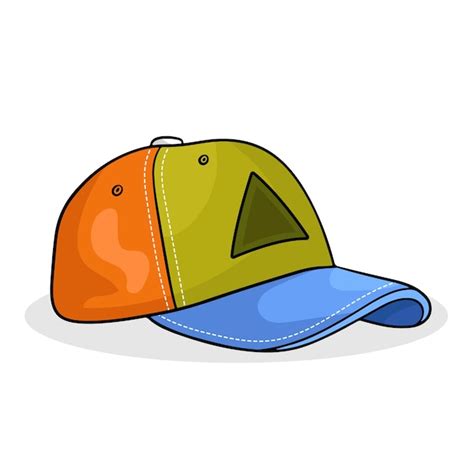 Hand drawn cap cartoon illustration | Free Vector
