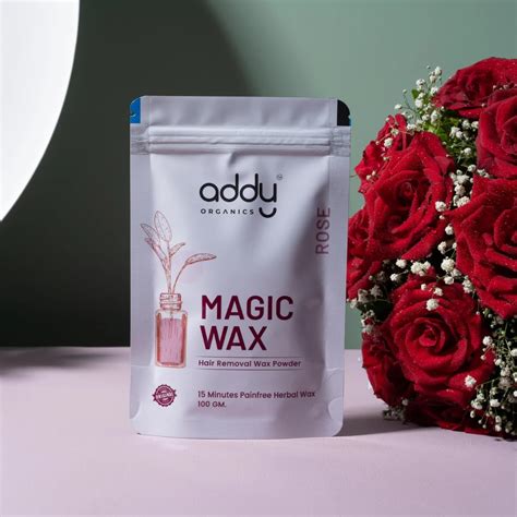 ADDY ORGANICS Women Herbal Wax Powder for Hair Removal - Instant ...