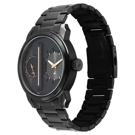 Buy Online Fastrack Pulse IV Dual Time Analog Watch with Black Dial ...