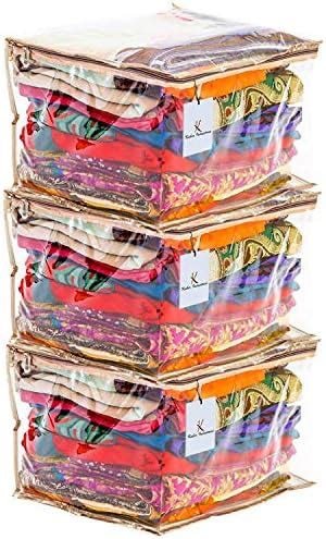 Kuber Industries Clothes Organizer For Wardrobe (Pack of 2 ...