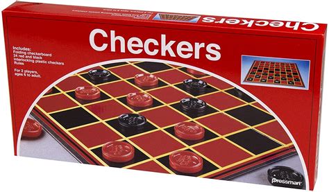Knowledge Tree | Goliath Games Checkers - Folding Board Game