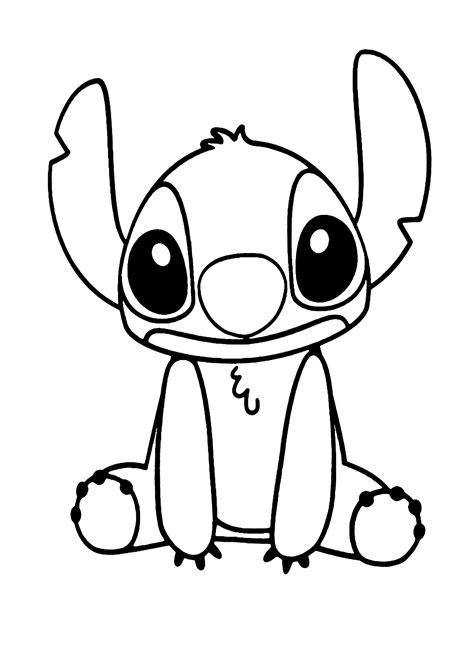 Free Stitch Coloring Pages - Fun and Creative Printable Sheets