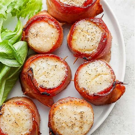 Bacon Grilled Scallops