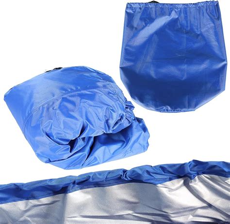 SEBLAFF 14FT 210D Heavy Duty Trailerable Jon Boat Cover Replacement for Jon Boats Beam Width up ...