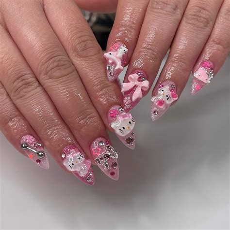 28 Adorable Hello Kitty Nails Designs That Will Make You Smile ...