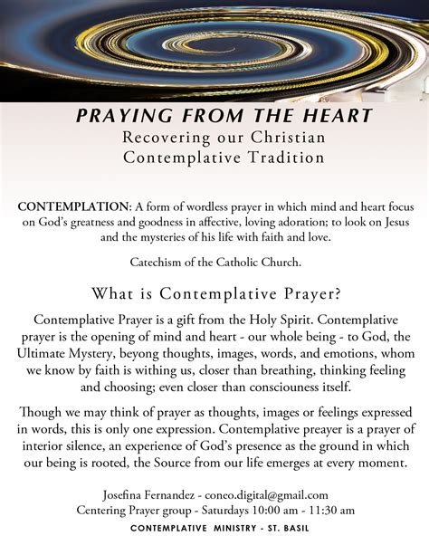 Contemplative Prayer | Contemplative Outreach Northeast Ohio