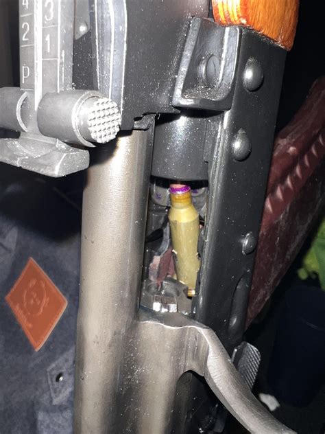 Why is my AIMS-74 doing this? Tried different ammo and mags, gun is brand new from Atlantic : r/ak47