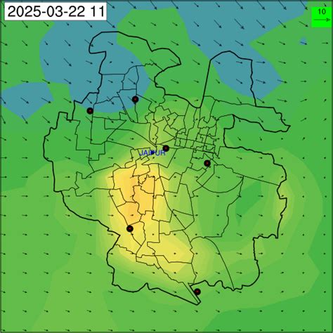 Jaipur - Air Quality Early Warning System, Project by Indian Institute ...