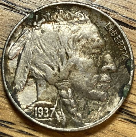 1937 Buffalo nickel in EXTREMELY FINE condition - For Sale, Buy Now ...