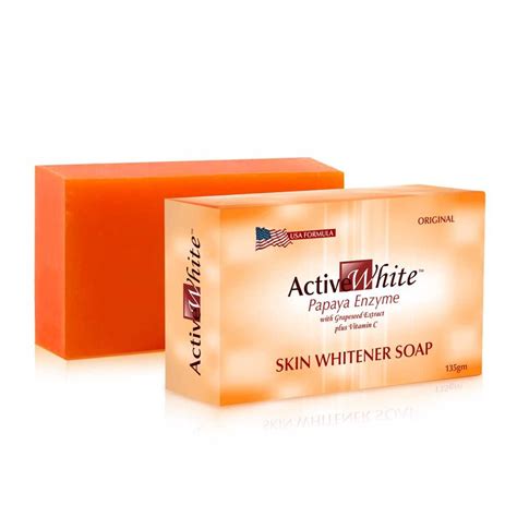 Shop Active White Papaya Enzyme Skin Whitening Soap Online
