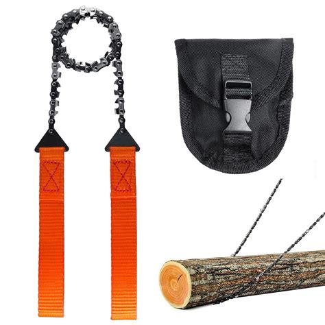 Buy Azonee Pocket Chainsaw With Handles, , Field Survival Folding Hand ...