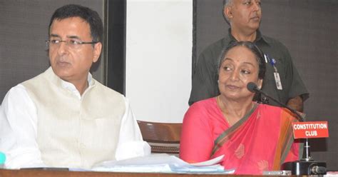 Former Lok Sabha Speaker Meira Kumar files nomination papers for ...
