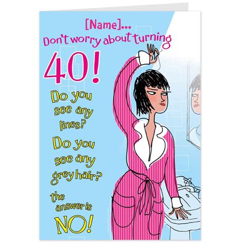 Funny 40Th Birthday Card Messages at Victoria Jenkins blog