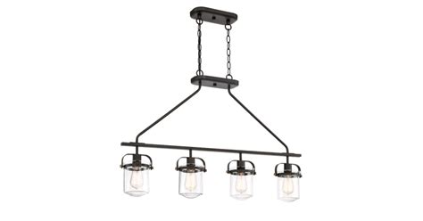 Designers Fountain 90638-ORB Jaxon 4 Light 36" Wide Linear Chandelier ...