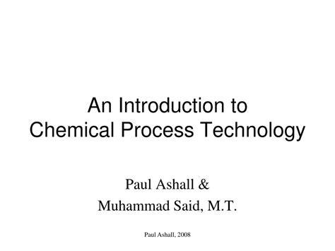 Image result for Introduction to Process Technology